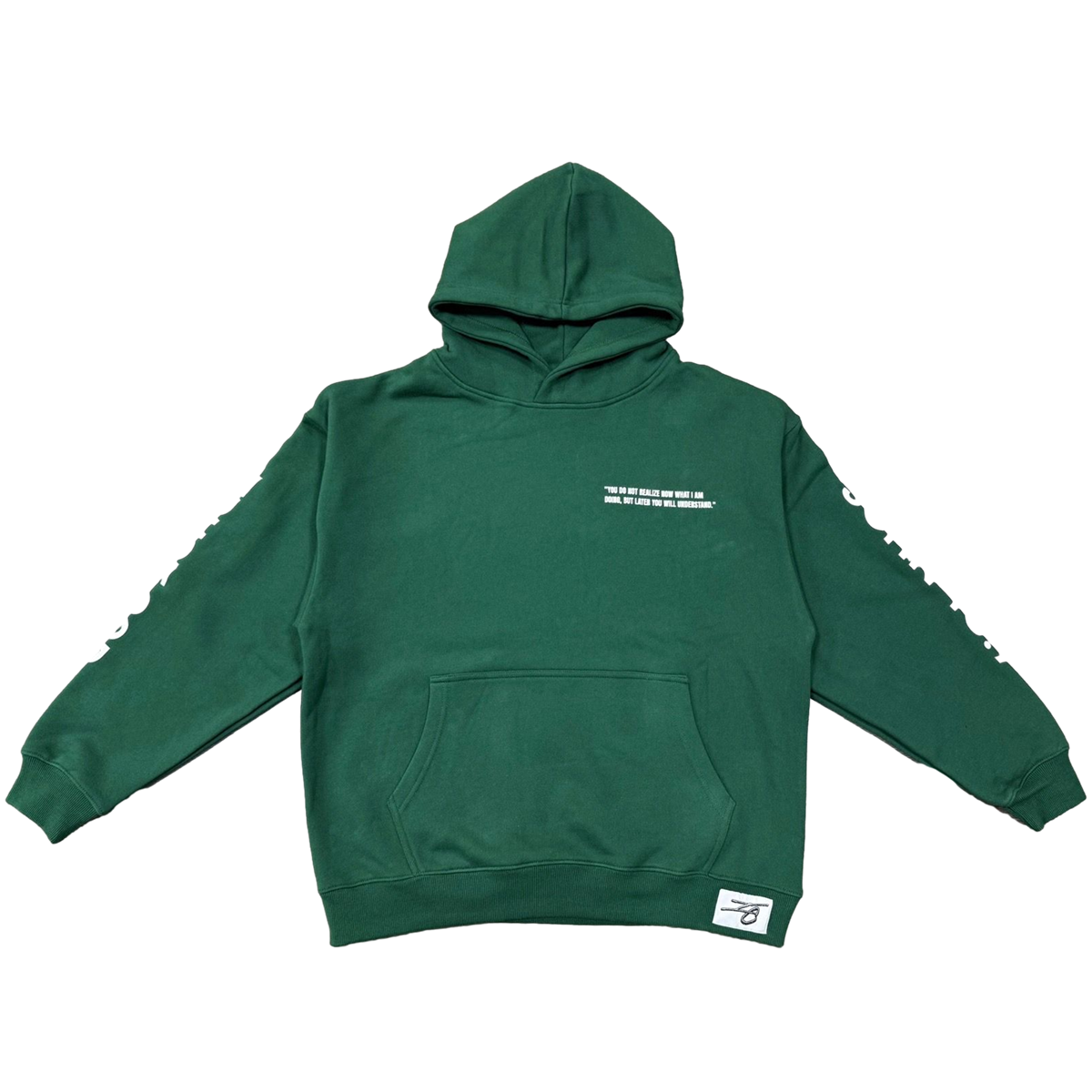 TRUST GOD HOODIE "FORREST GREEN"