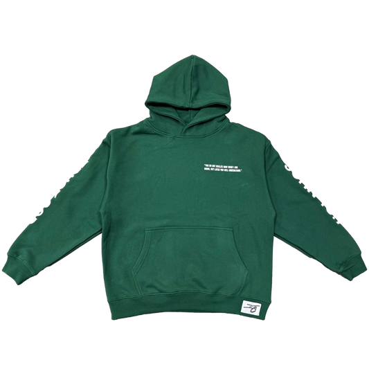 TRUST GOD HOODIE "FORREST GREEN"